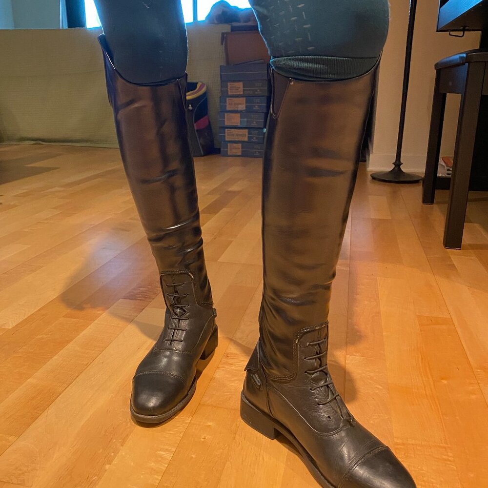 Childs' Ovation Sofia Field Boot Black Regular Size 5